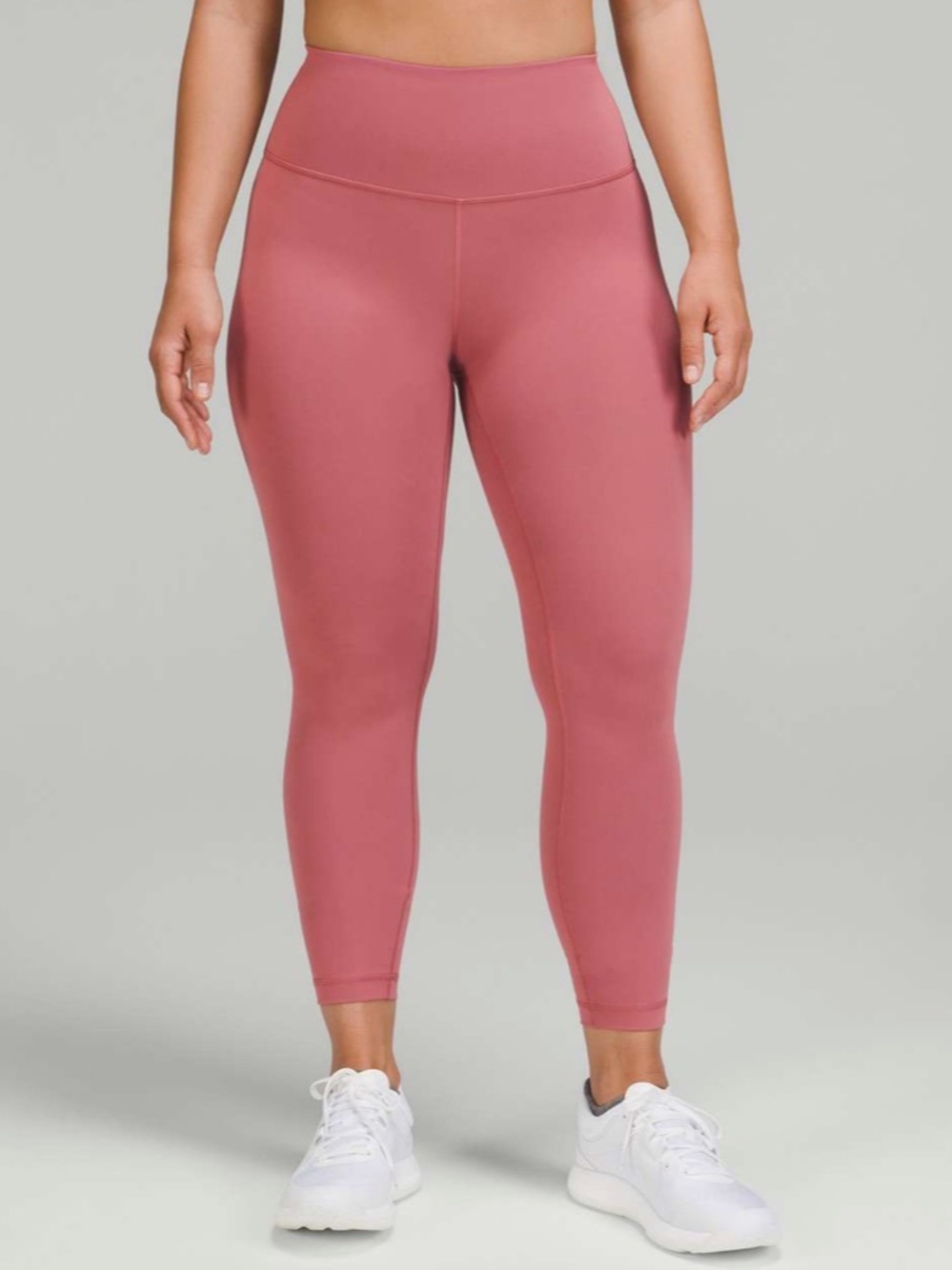Lululemon Wunder Train Contour Fit High-Rise Tight 25” Brier Rose Size 0 Workout